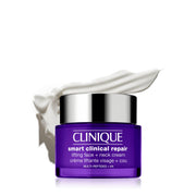 Clinique front packaging of lifting cream showing clean branding and benefit