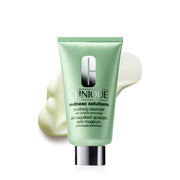 Clinique front tube cleanser showing clean packaging and brand reassurance