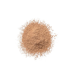 Clinique powder swatch close-up displaying fine texture and soft blur benefit