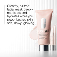Clinique open jar revealing creamy oil-free texture for fast-absorbing moisture