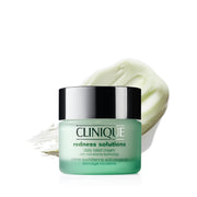 Clinique front jar showing packaging and soothing benefits