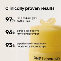 CNP Honey Lip Butter open cap showing balm surface and protected formula
