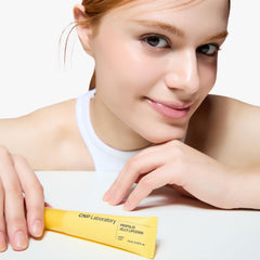 CNP Propolis Jelly Lipcerin glossy texture swipe highlighting hydrating sheen