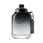 Coach front bottle view showing compact 2.0 fl oz and branding for easy travel