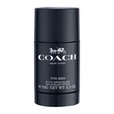 Coach deodorant stick front packaging showing brand and easy use