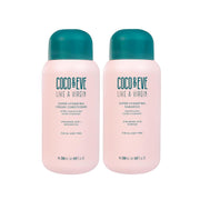Coco & Eve front packaging showing clean bottles and tropical branding for shelf appeal