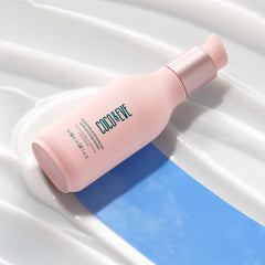 Coco & Eve pump close-up demonstrating easy dispensing and controlled amount