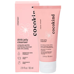 Cocokind front packaging showing label and size benefit: clear product identity