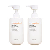 Cocokind front packaging showing two bottles and clear product benefit