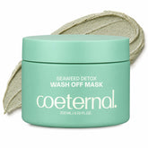 coeternal front packaging seaweed mud mask showing product and benefits