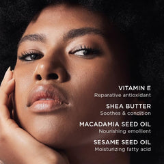Colleen Rothschild balm applied to lips demonstrating smooth hydration and sheen