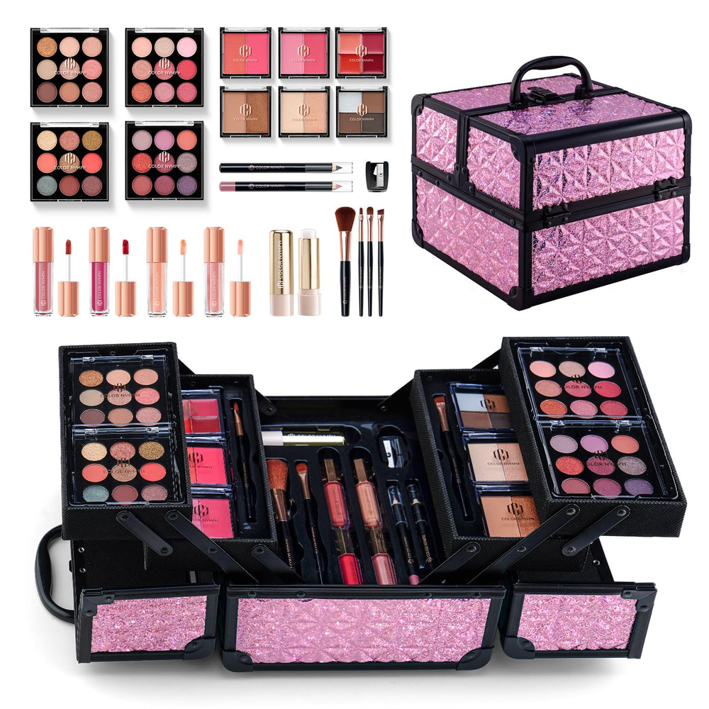 Color Nymph front case showing complete kit and organized compartments for easy storage