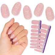 Color Street front packaging showing Blushing in Flushing for instant manicure