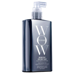 COLOR WOW Dream Coat bottle front view showing lightweight anti-frizz spray for defined curls