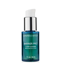 Colorescience front packaging showing cleanser and product benefit