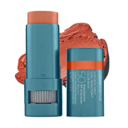 Colorescience color balm Golden Hour front stick showing compact design and SPF protection