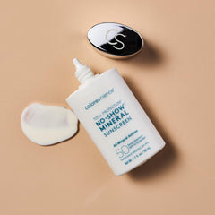 Colorescience texture close-up showing sheer, lightweight mineral finish