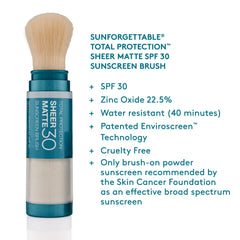 Colorescience powder texture detail showcasing fine mattifying mineral