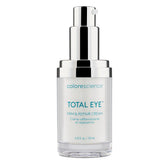 Colorescience product front packaging showing sleek jar and label benefits