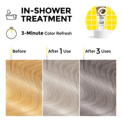COLORLOMO applying conditioner to wet hair for even color deposit and nourishment