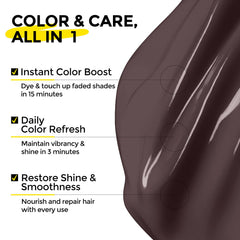 COLORLOMO creamy conditioner texture close-up displaying rich hydration