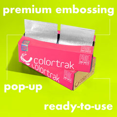 Colortrak foil in use during highlights for faster application