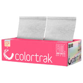 Colortrak front box display showing popup dispenser and quantity benefit