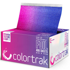 Colortrak front box showing pink-purple gradient and 400 count — professional-ready