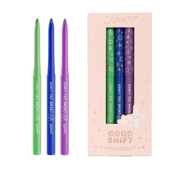 ColourPop BFF kit front packaging showing three chrome eyeliners for vibrant wear