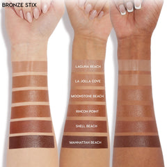 ColourPop Bronzer Stix Laguna Beach twist-up tube closed to show compact travel design