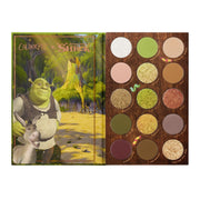 ColourPop Shrek palette front packaging showing collectible storybook design and charm