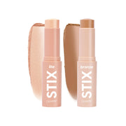 ColourPop Sunny Glow kit front view showing packaging and two sticks for easy use