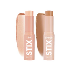 ColourPop Sunny Glow kit front view showing packaging and two sticks for easy use