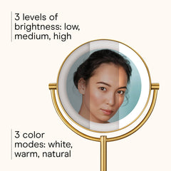 Conair 1x standard side showing full-face view for makeup application benefit
