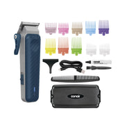 Conair clipper front view showing sleek housing and controls for reliable cuts