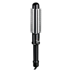 Conair curling iron brush front view showing barrel and handle for quick styling