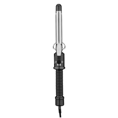 Conair curling iron front view showing barrel and controls for precise styling