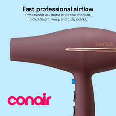 Conair diffuser close-up highlighting airflow design to enhance curls