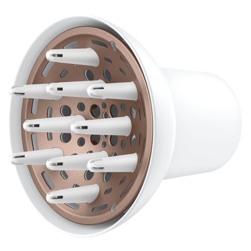 Conair diffuser front view showing bowl and fingers for added lift