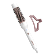 Conair brush front view showing barrel and bristles for efficient styling