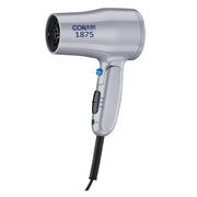Conair compact hair dryer front view showing sleek profile and fast drying