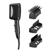 Conair INFINITIPRO front view showing compact 3-in-1 styler and benefits of versatile styling