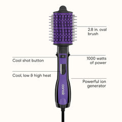 Conair INFINITIPRO Flexalite bristles detail detangles gently without pulling