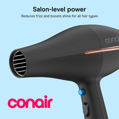 Conair InfinitiPRO with diffuser attached demonstrating improved curl definition