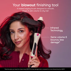 Conair InfinitiPRO handle with controls and swivel cord for comfortable, tangle-free use