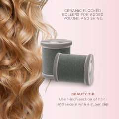 Conair InfinitiPRO 13-prong clip detail providing secure hold and even curl placement