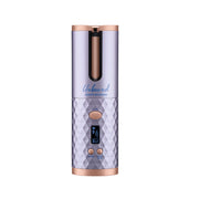 Conair Unbound front view showing sleek cordless curler and benefits