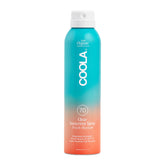 COOLA front packaging showing SPF 70 and peach blossom scent, easy recognition