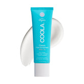 COOLA front packaging showing SPF 50 and white tea scent benefit