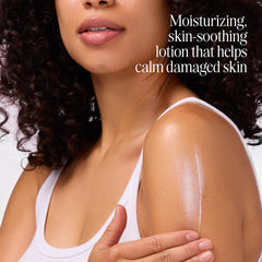 COOLA lotion texture close-up highlighting lightweight creamy consistency and hydration